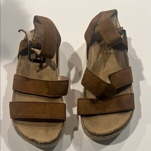 Brown Kids Sandals